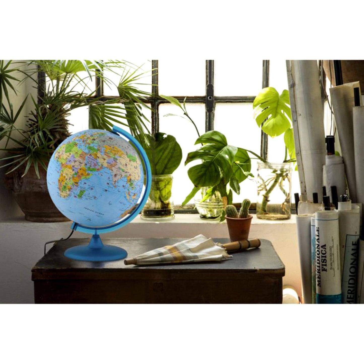 Tecnodidattica Babylon Illuminated & Revolving Globe Blue 5M To 4Y - Toys4All.in