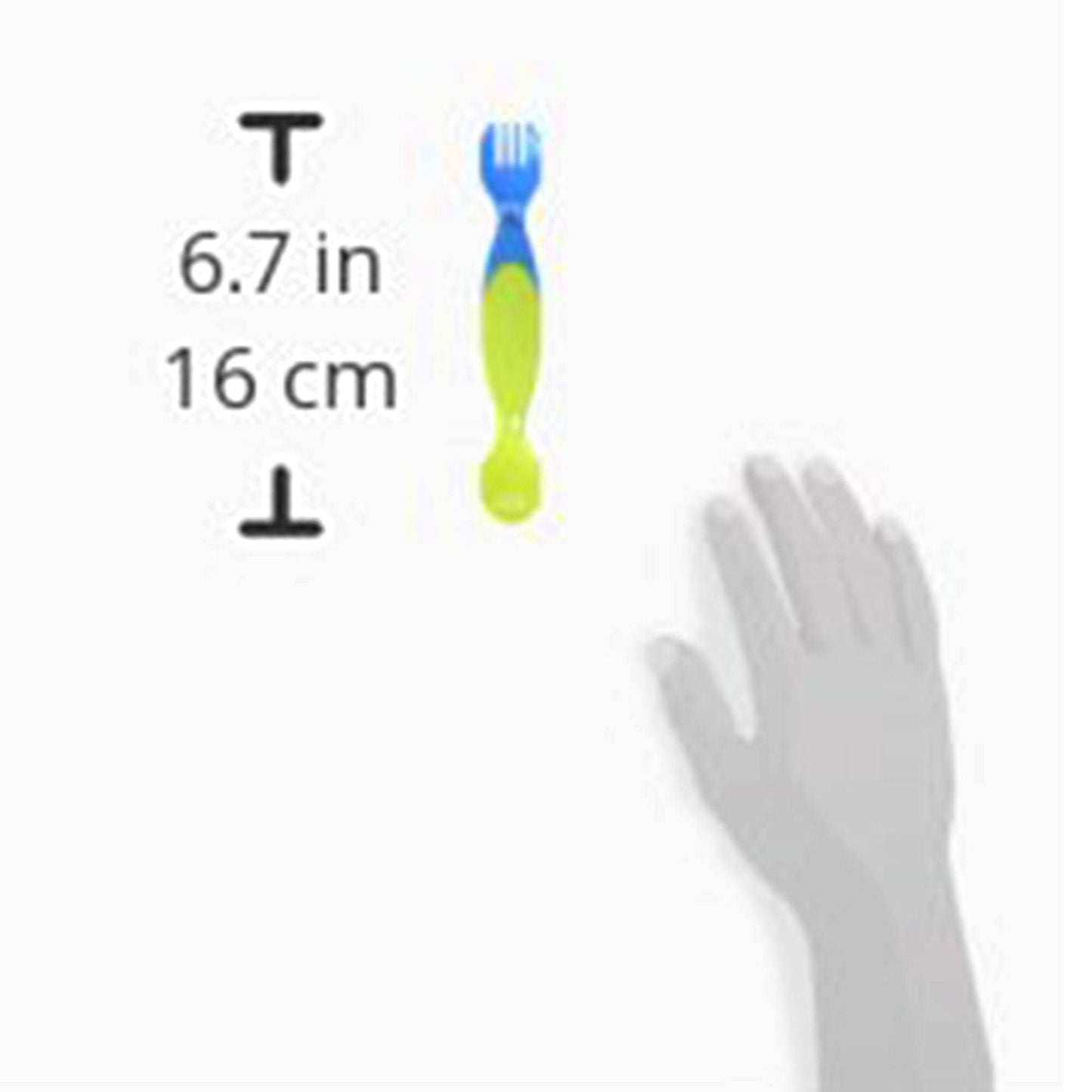 The First Years 2 For 1 Toddler Utensil Multicolour 4Pcs || 9months to 36months - Toys4All.in