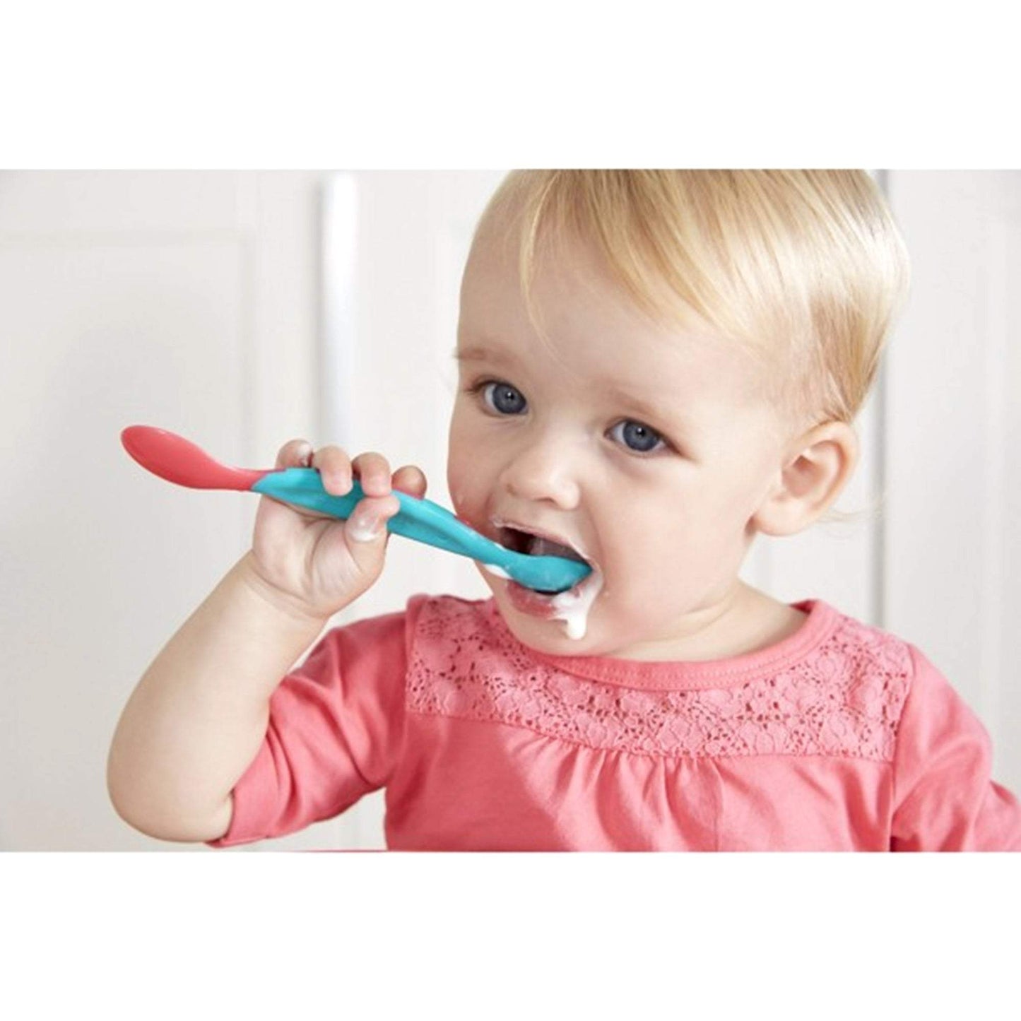 The First Years 2 For 1 Toddler Utensil Multicolour 4Pcs || 9months to 36months - Toys4All.in