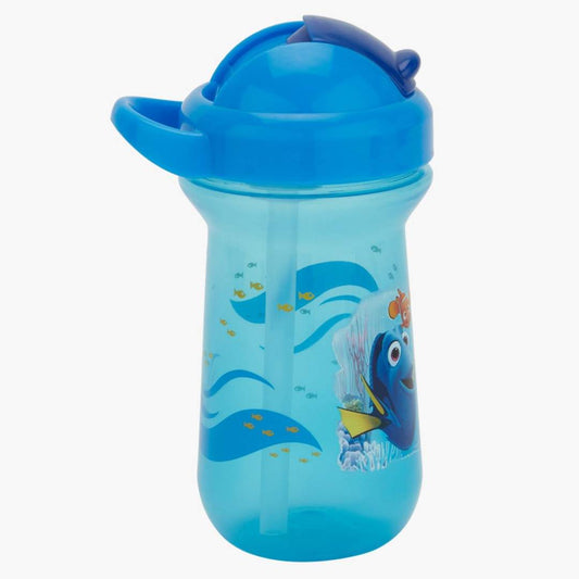 The First Years Blue Color 10 Oz Flip Top Straw Cup || 9months to 36months - Toys4All.in