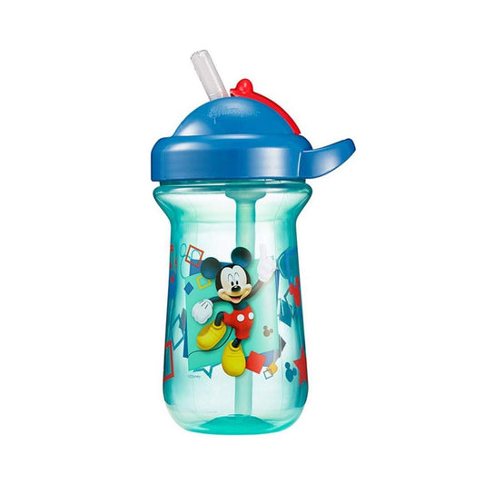 The First Years Flip Top Blue Color Straw Cup || 18months to 36months - Toys4All.in