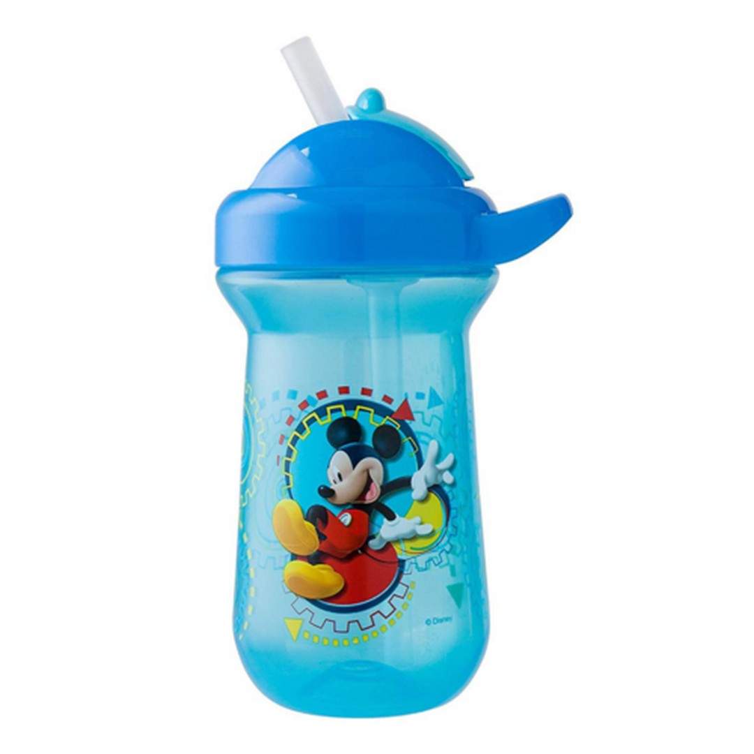 The First Years Flip Top Blue Color Straw Cup || 18months to 36months - Toys4All.in