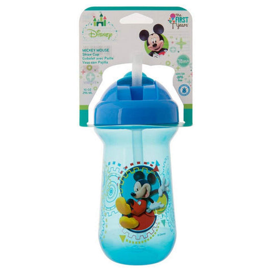 The First Years Flip Top Blue Color Straw Cup || 18months to 36months - Toys4All.in