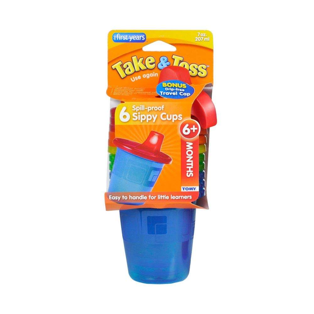 The First Years Take & Toss 10 Oz Sippy Cup 3 Pk Multicolor || 9months to 24months - Toys4All.in