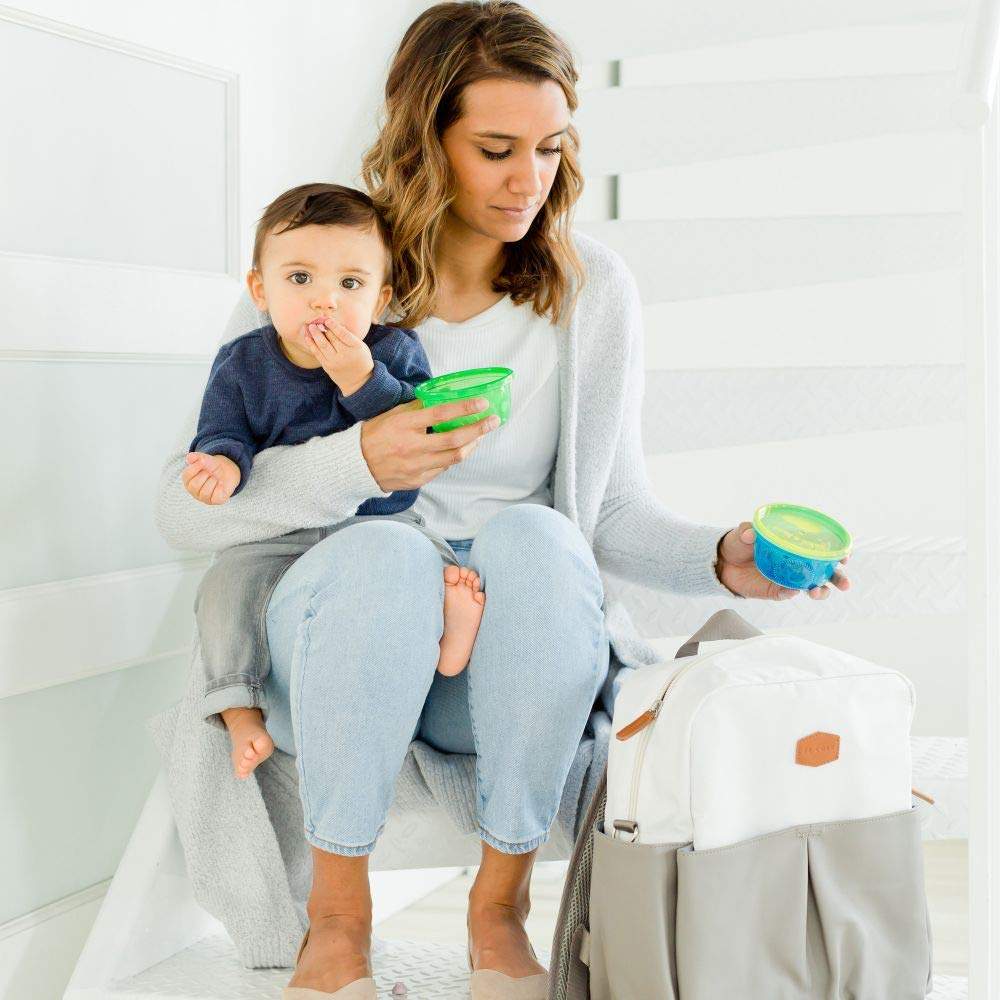 The First Years Take & Toss 8 Oz Bowls With Lids 7 Pk. Multicolor || 9months to 24months - Toys4All.in