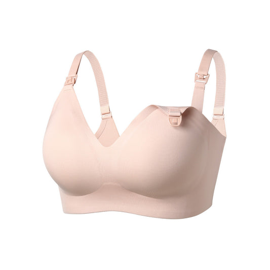Momcozy Maternity Accessory YN21 Nursing Bra-3XL Skin