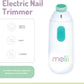 Melli Electric Nail Trimmer White & Teal