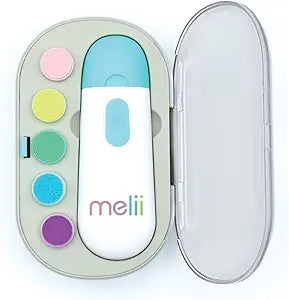 Melli Electric Nail Trimmer White & Teal