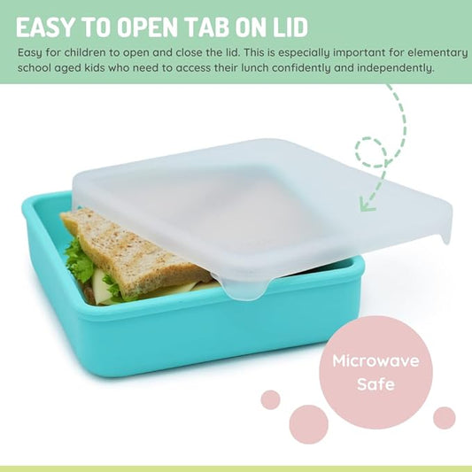 100% Silicone Sandwich Container