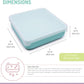 100% Silicone Sandwich Container