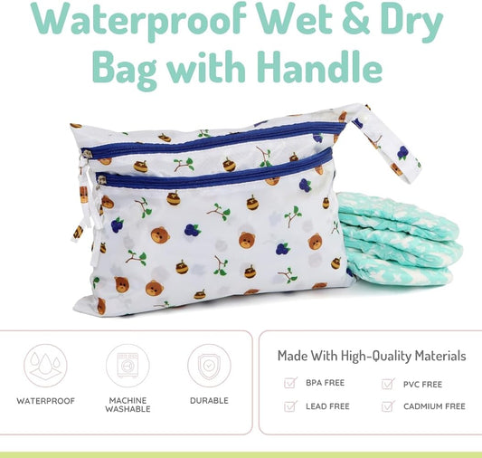 Melii Wet Bag Bear Multicolor - Birth to 24 Months