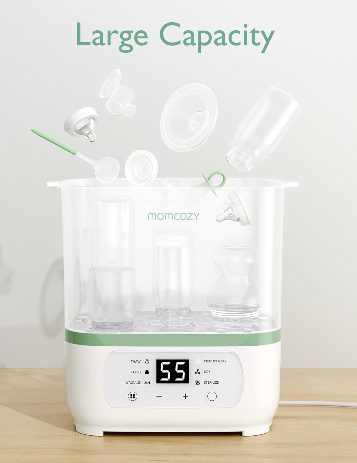 Momcozy Sterilizers & Warmer 8 in 1 Sterilizer and Dryer