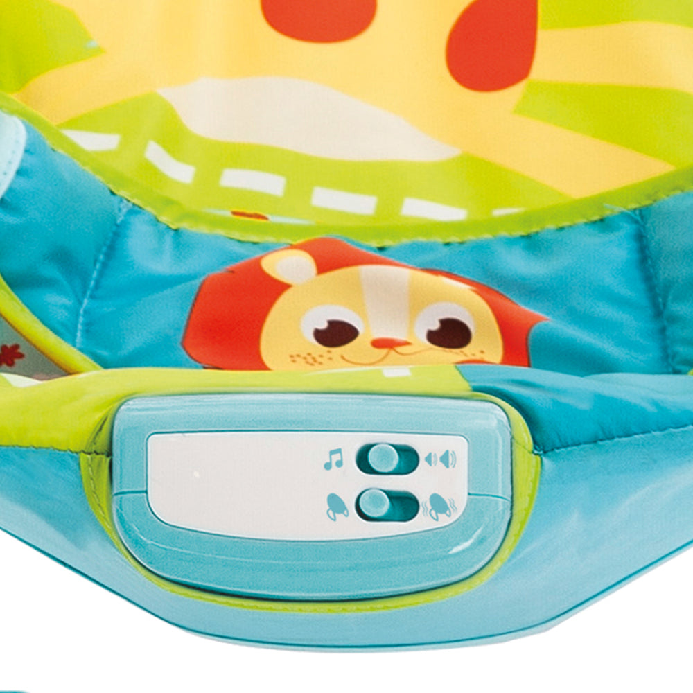 Mastela Music Vibrations Bouncer JUNGLE 1 Birth+ to 6M