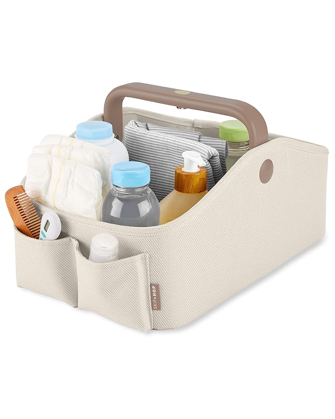 Skip Hop Light Up Diaper Caddy Oak Birth+ to 24M
