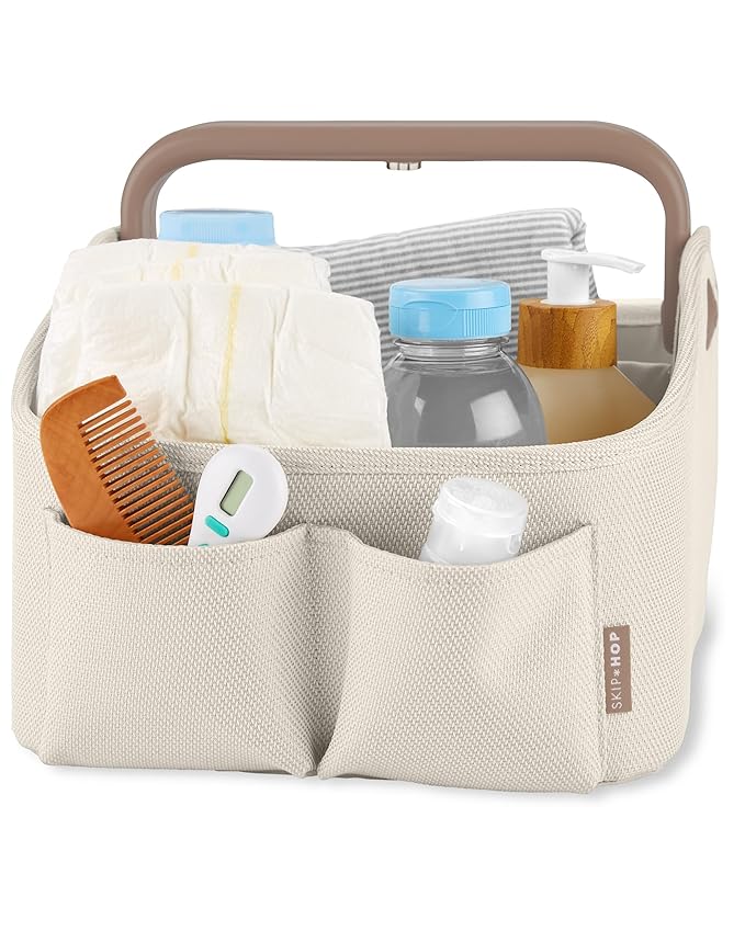 Skip Hop Light Up Diaper Caddy Oak Birth+ to 24M