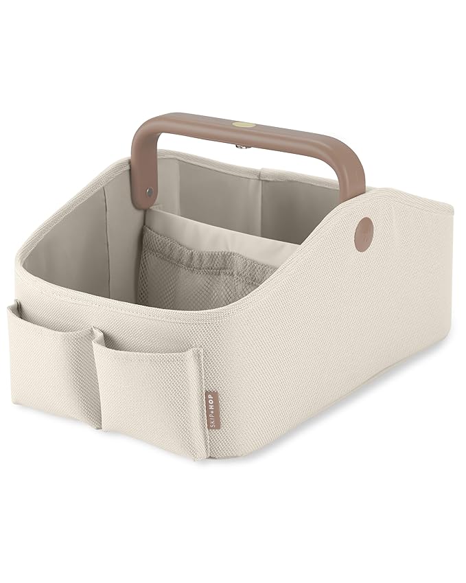Skip Hop Light Up Diaper Caddy Oak Birth+ to 24M