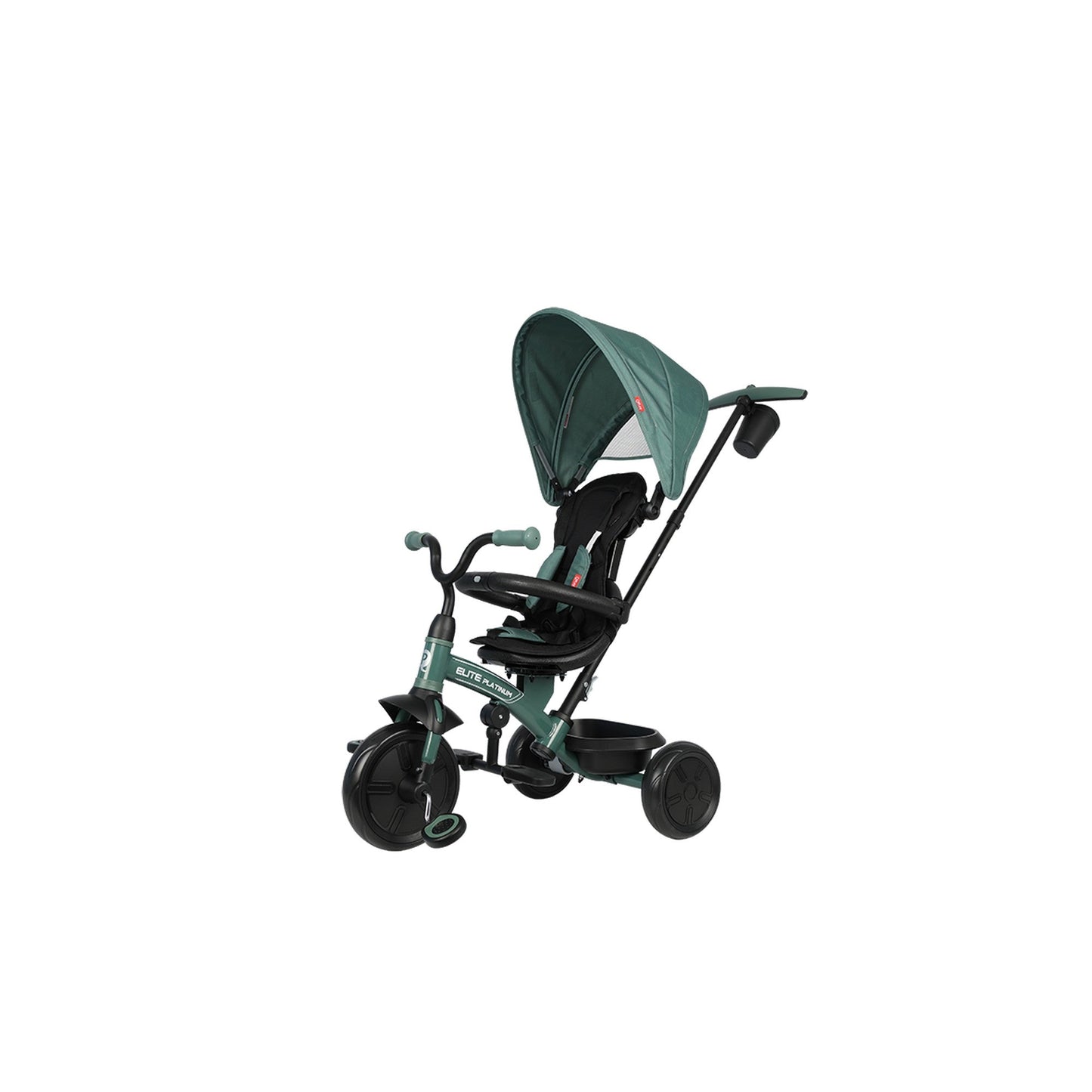 Qplay Stroller Elite Platinum 6in1 Green 10 to 72 Months - Open Box