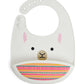 Skip Hop Zoo Fold & Go Silicone Bib 6months to 36months