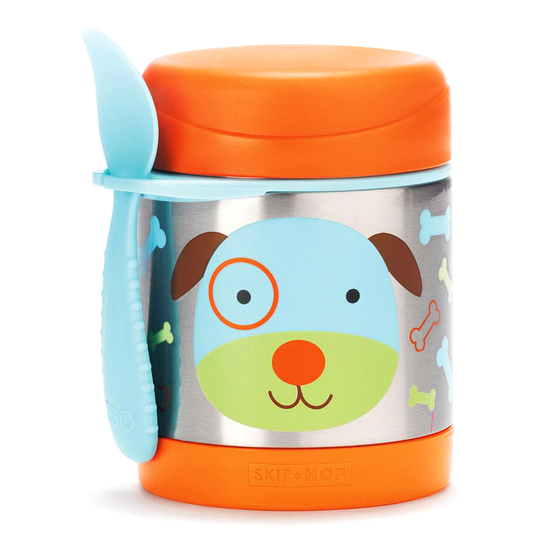 Skip Hop SS Container Zoo Insulated Stainless Steel Little Kid Food Jar (3 to 6 Years)