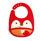 Skip Hop Zoo Fold & Go Silicone Bib 6months to 36months