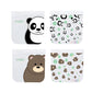 Reusable Eva Animal Snack Bags - 4 Pack