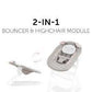 Hauck Alpha Bouncer 2 in 1 Rocker & Bouncer Birth+ to 9M