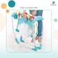 Mastela Deluxe Portable Swing Aqua Birth+ to 6M