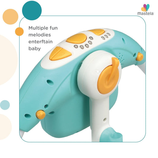 Mastela Deluxe Portable Swing Aqua Birth+ to 6M