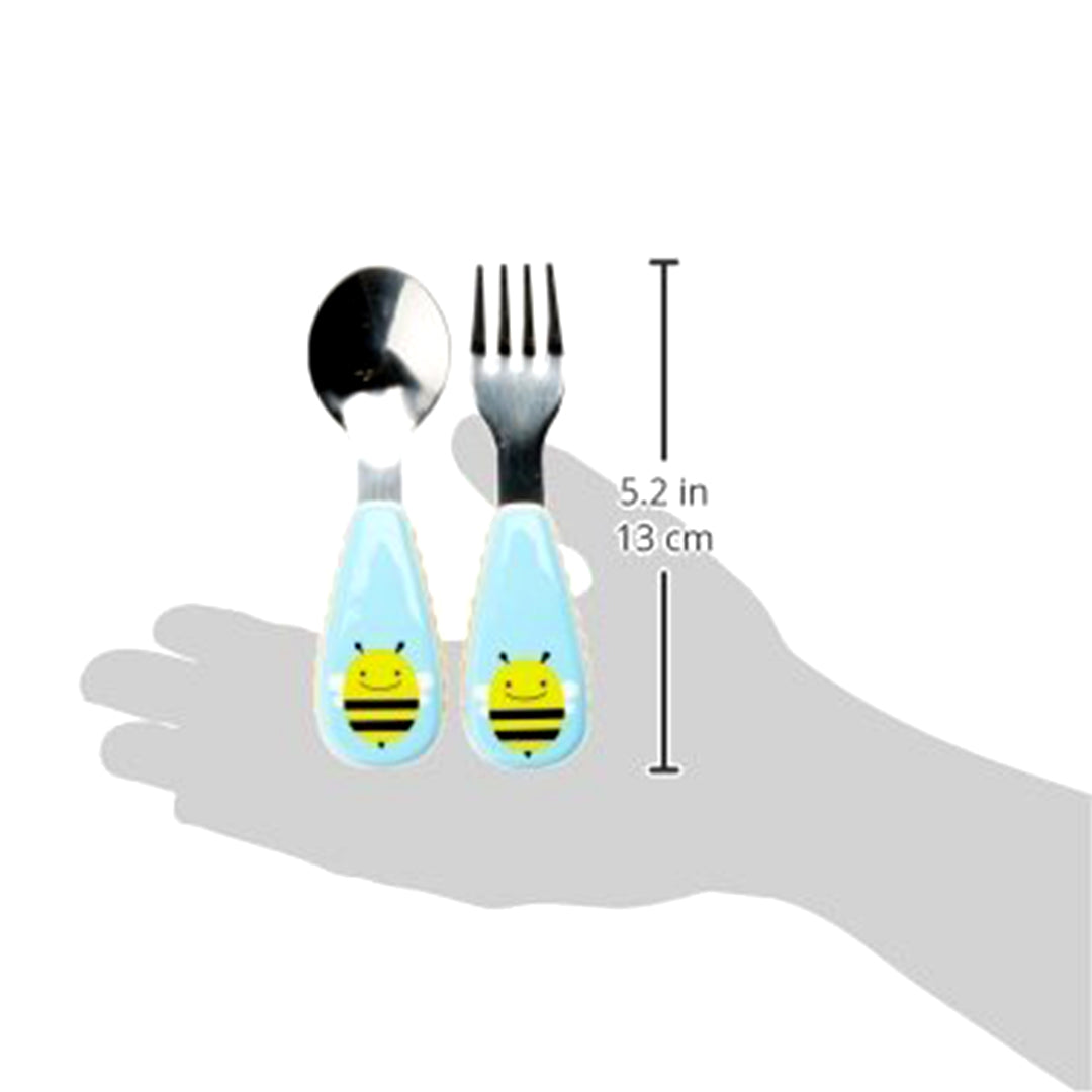 Skip Hop Zoo Utensils Fork & Spoon 3Months to 36Months