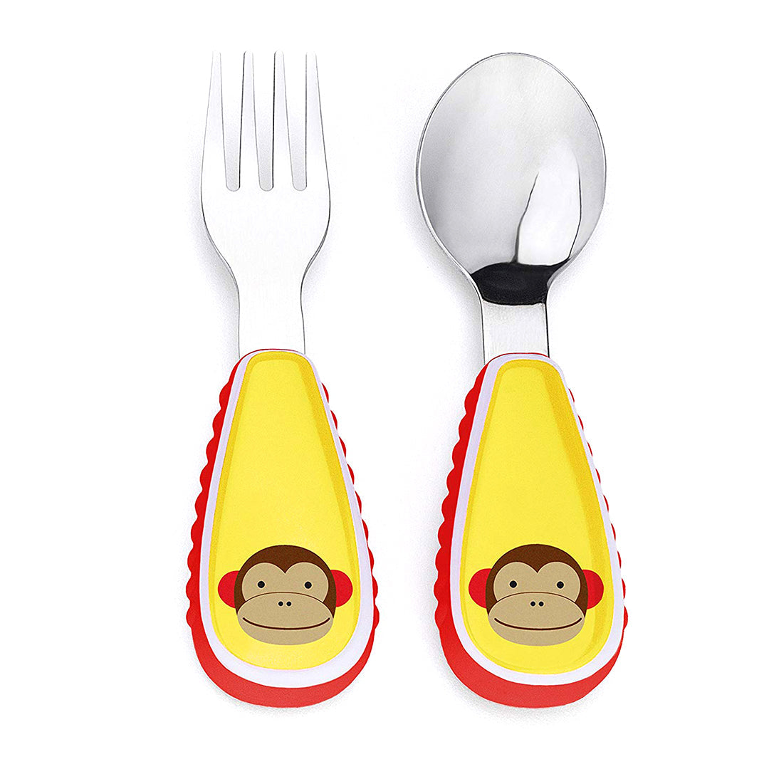 Skip Hop Zoo Utensils Fork & Spoon 3Months to 36Months