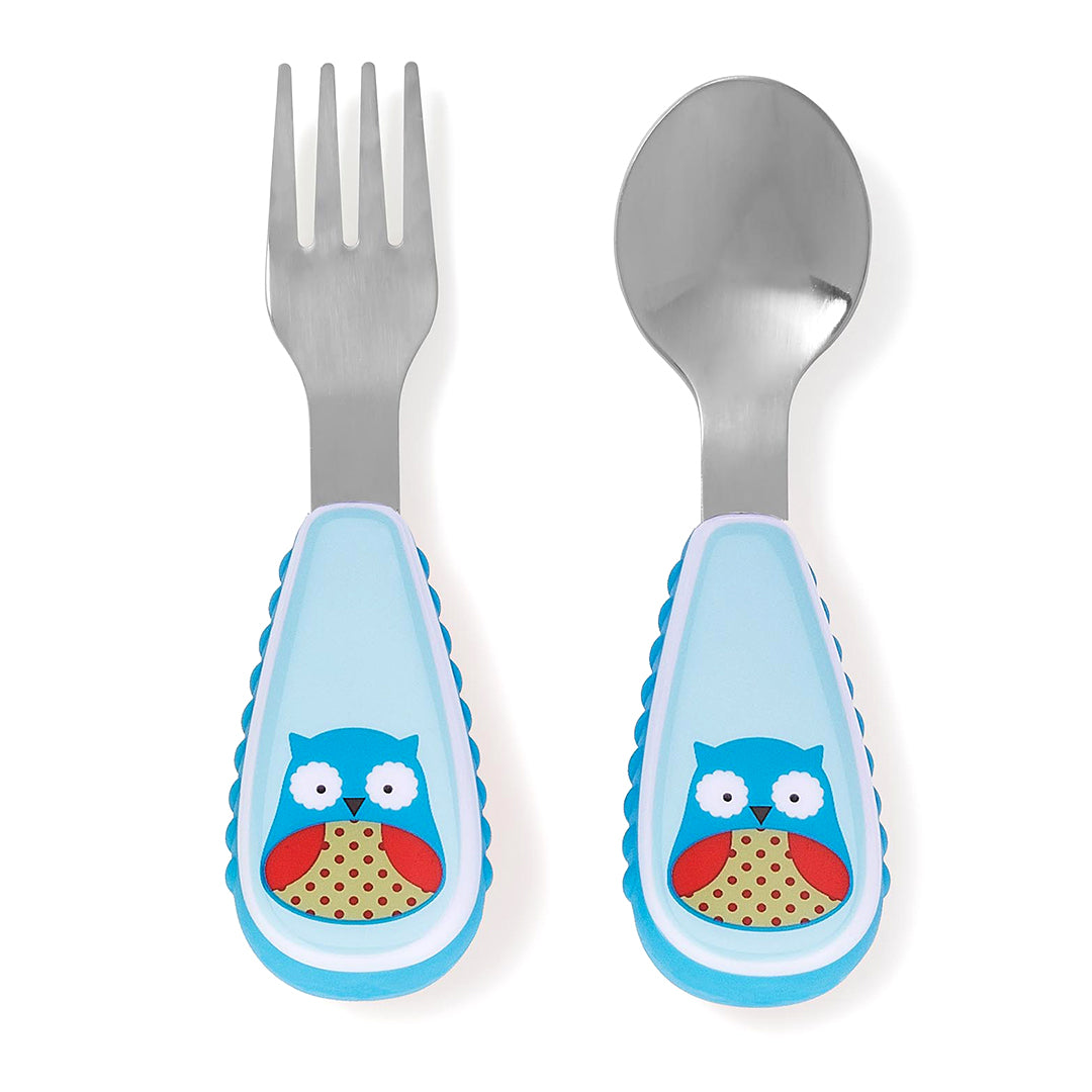 Skip Hop Zoo Utensils Fork & Spoon 3Months to 36Months