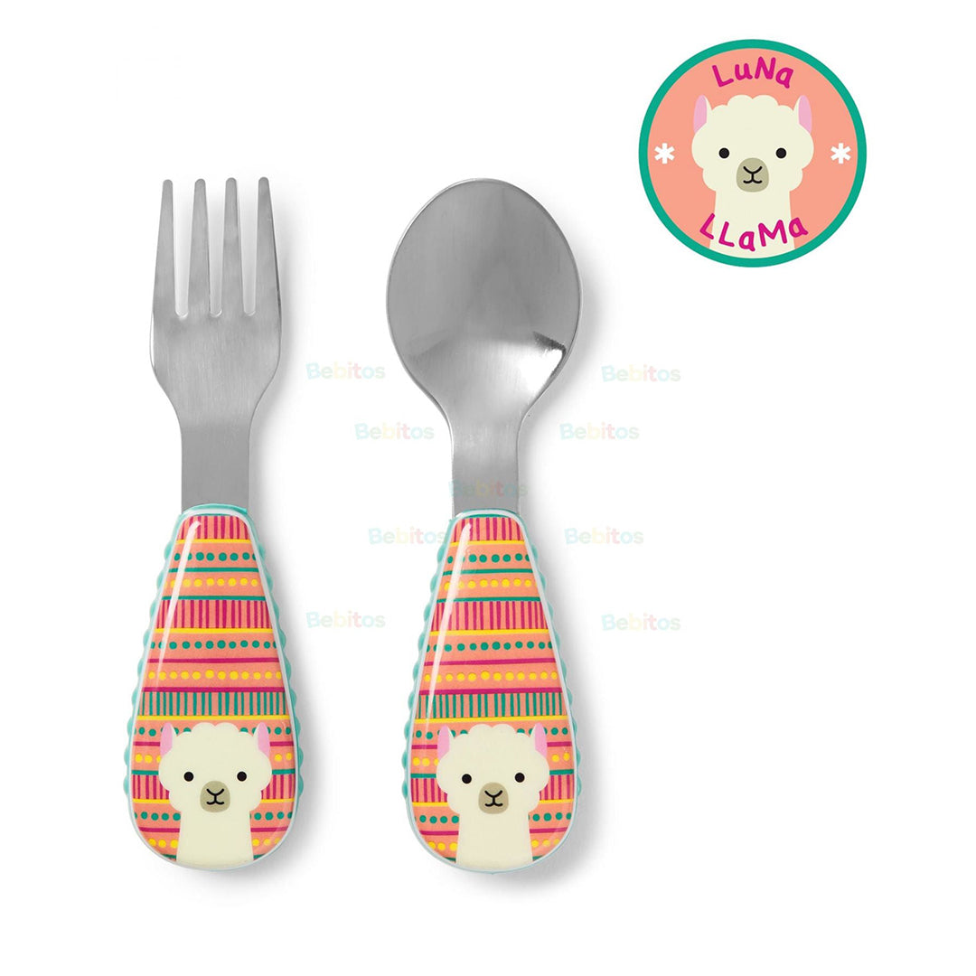 Skip Hop Zoo Utensils Fork & Spoon 3Months to 36Months