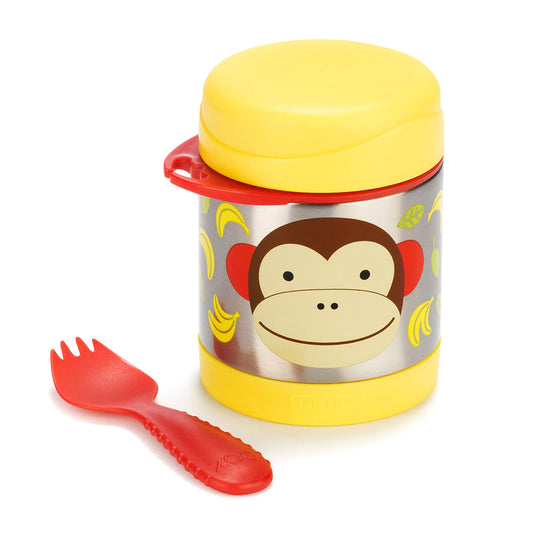 Skip Hop SS Container Zoo Insulated Stainless Steel Little Kid Food Jar (3 to 6 Years)