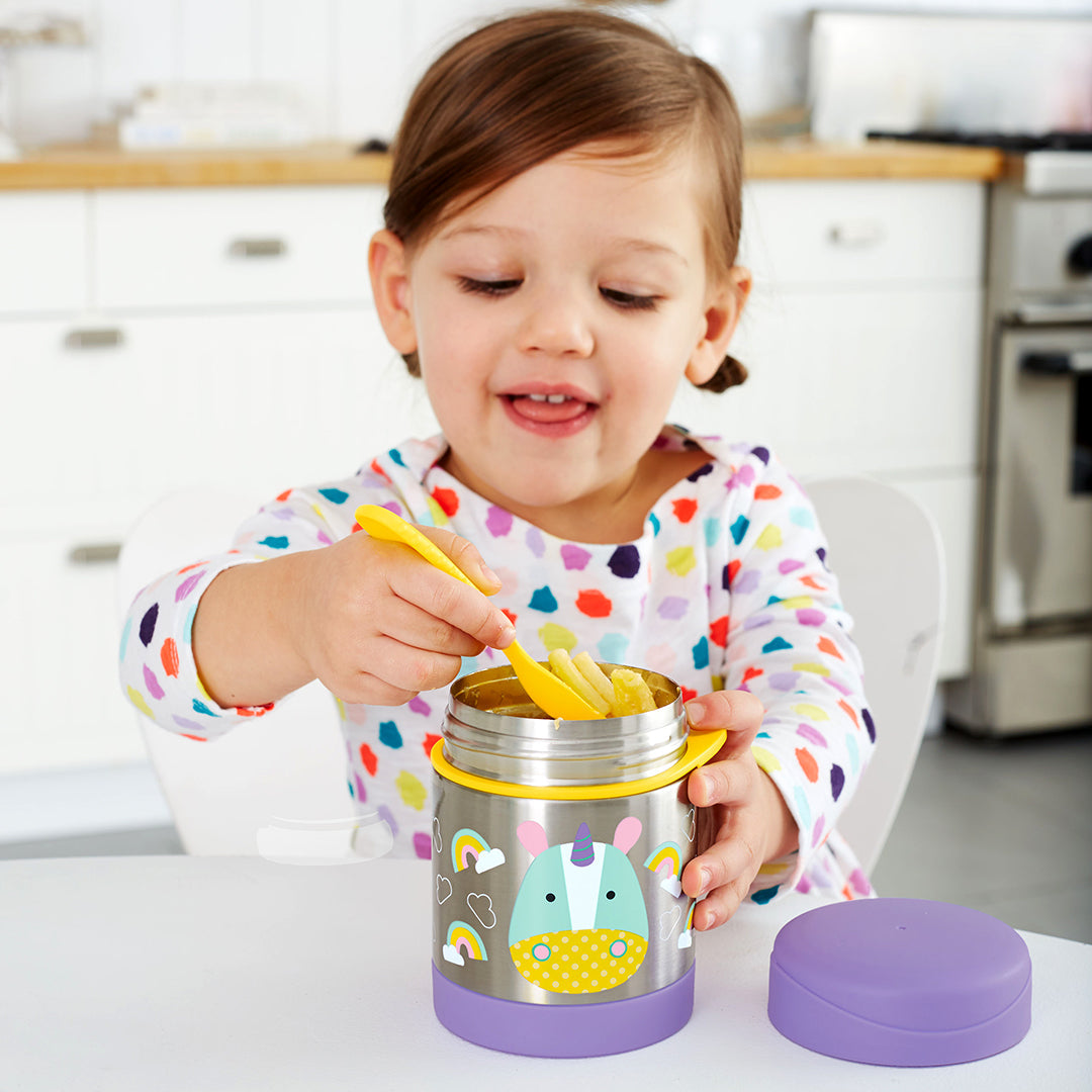 Skip Hop SS Container Zoo Insulated Stainless Steel Little Kid Food Jar (3 to 6 Years)