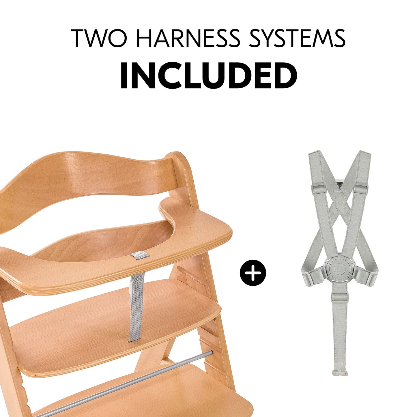 Hauck Alpha+B Highchair Natural 6months to Adult