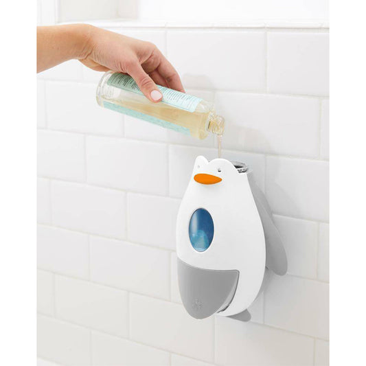 Skip Hop Soap Dispenser Soapster Soap Sanitizer Dispenser (6 to 48 Months) Penguin