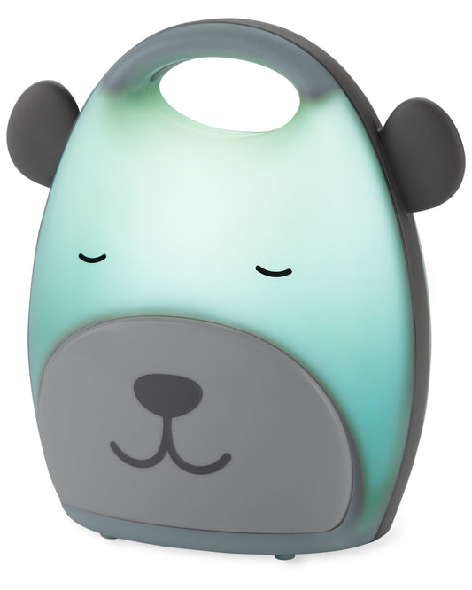 Skip Hop Bed Time Beary Cute Take-Along Nightlight (2 to 6 Years) Grey & White