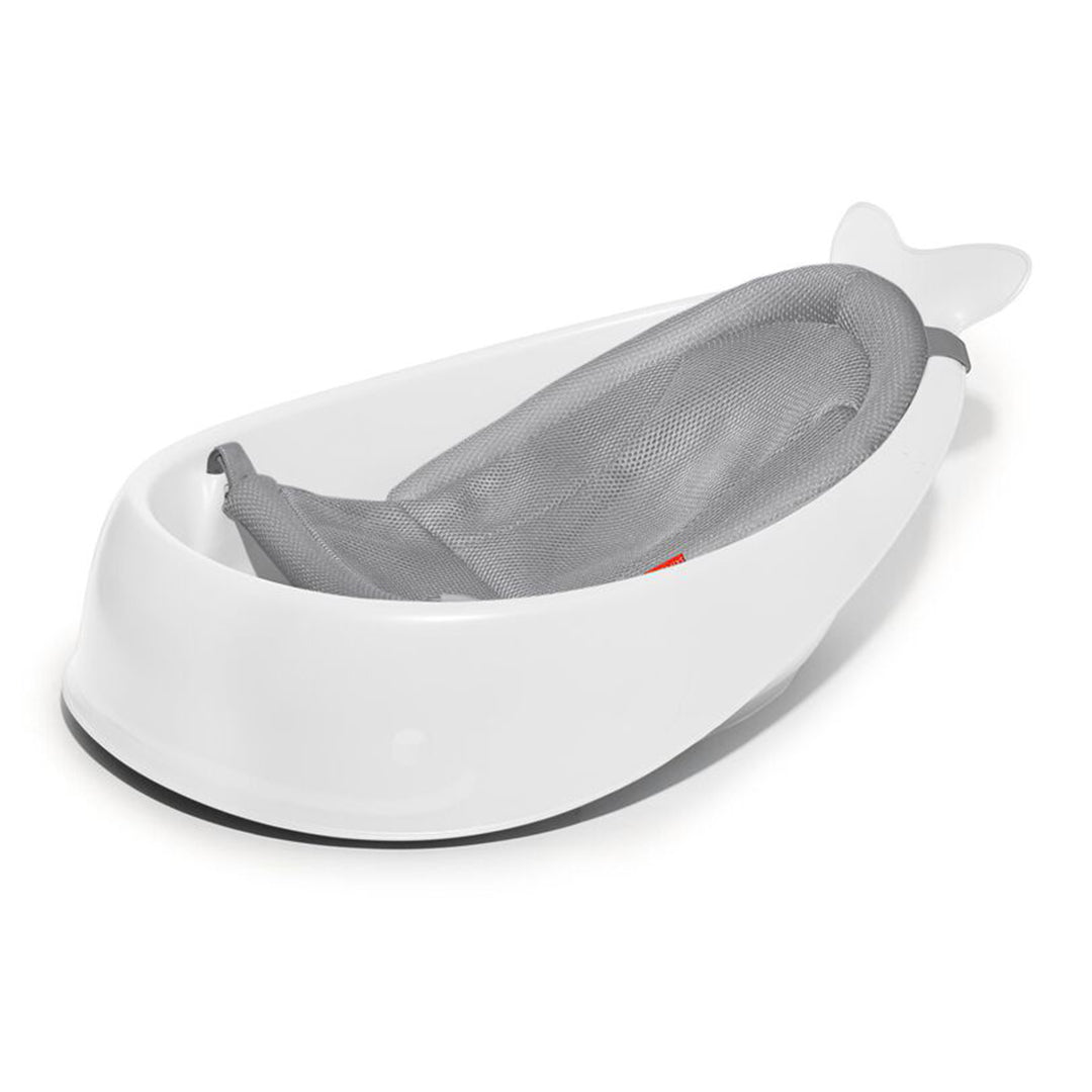 Skip Hop Bath Tub Moby Smart Sling 3-Stage Tub (Birth to 36 Months) White