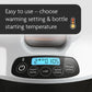 Baby Brezza Sterilizer Safe+ Smart Baby Bottle Warmer (Birth to 36 Months) White