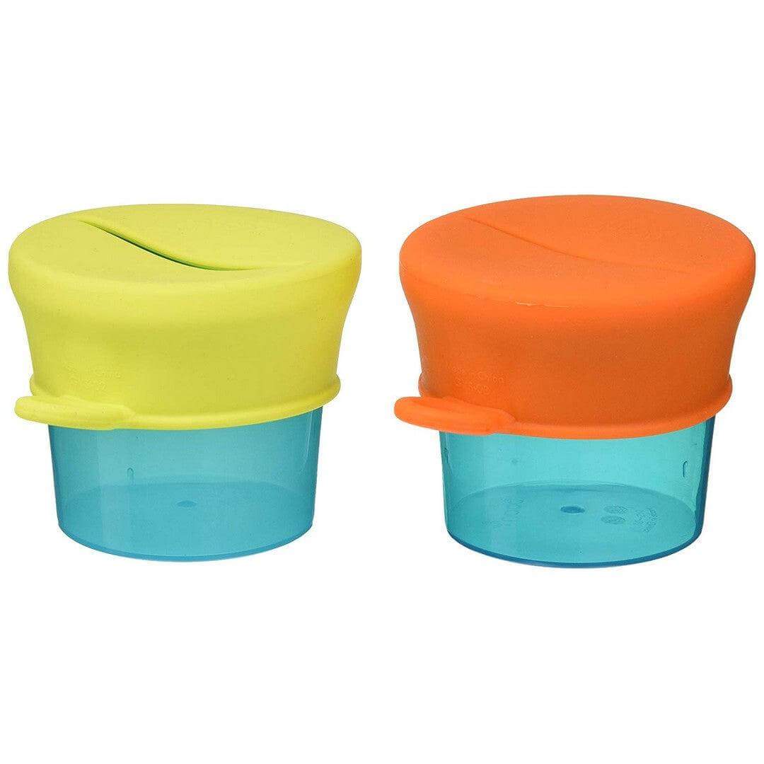 Boon Yellow & Orange Snug Snack Cup || 3months to 12months - Toys4All.in