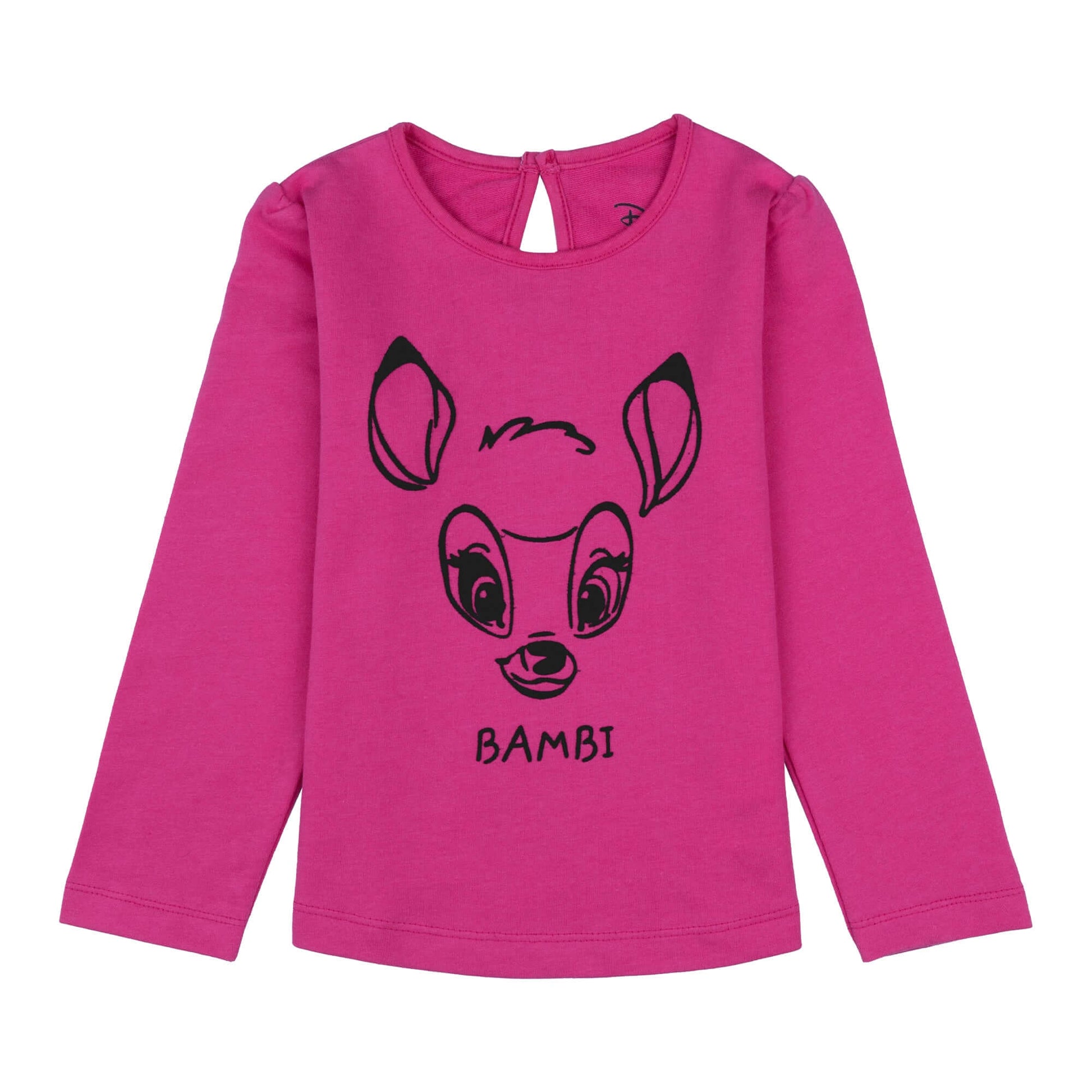 Disney Bambi Round Neck Bambi Flock Print With Back Keyhole - Toys4All.in