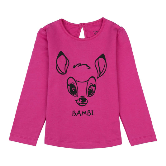 Disney Bambi Round Neck Bambi Flock Print With Back Keyhole - Toys4All.in