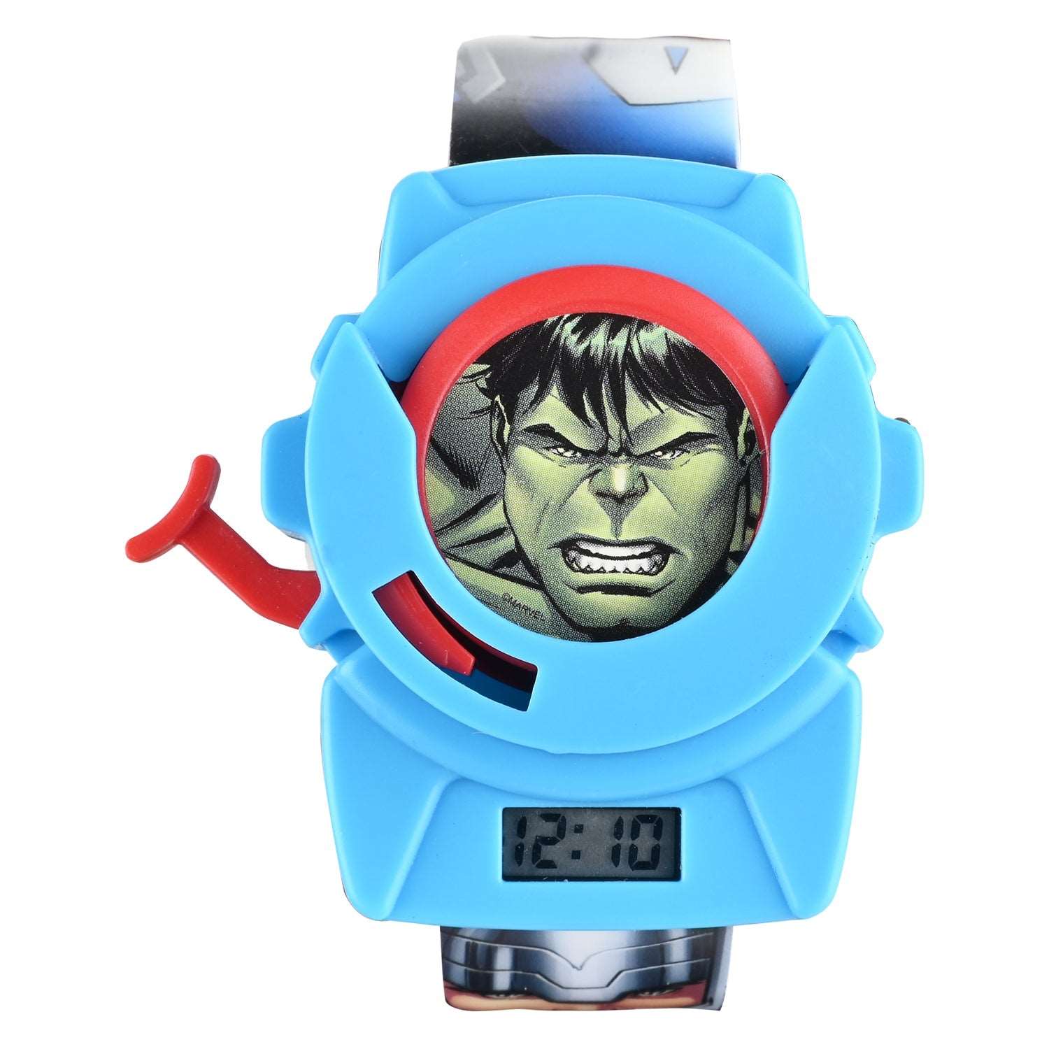 Disney Kids Marvel Avengers Disc Shot Digital Watch - Toys4All.in