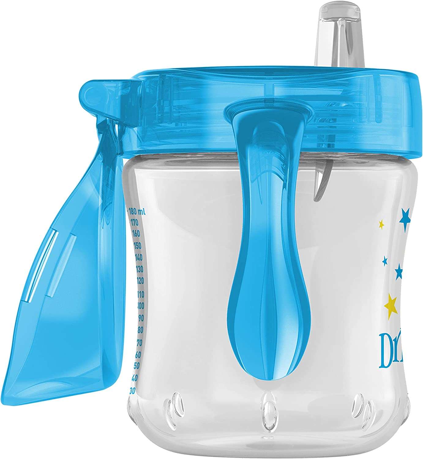 Dr. Brown Blue Soft-Spout Transition Cup || Used for 6months to 12months - Toys4All.in