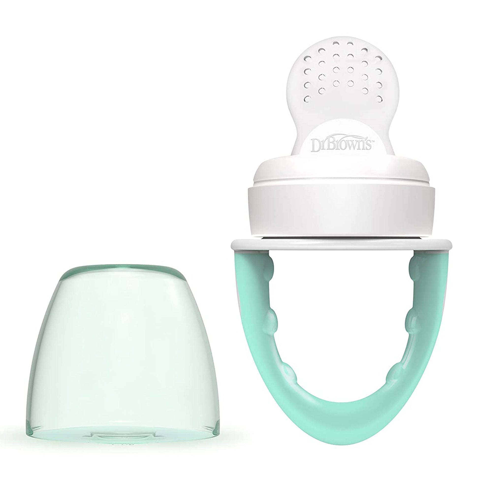 Dr. Brown Fresh Firsts Mint Silicone Feeder || 4months to 12months - Toys4All.in