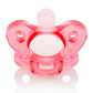 Dr. Brown Happy Paci Silicone One-Piece Pink Soother || Birth+ to 6months - Toys4All.in
