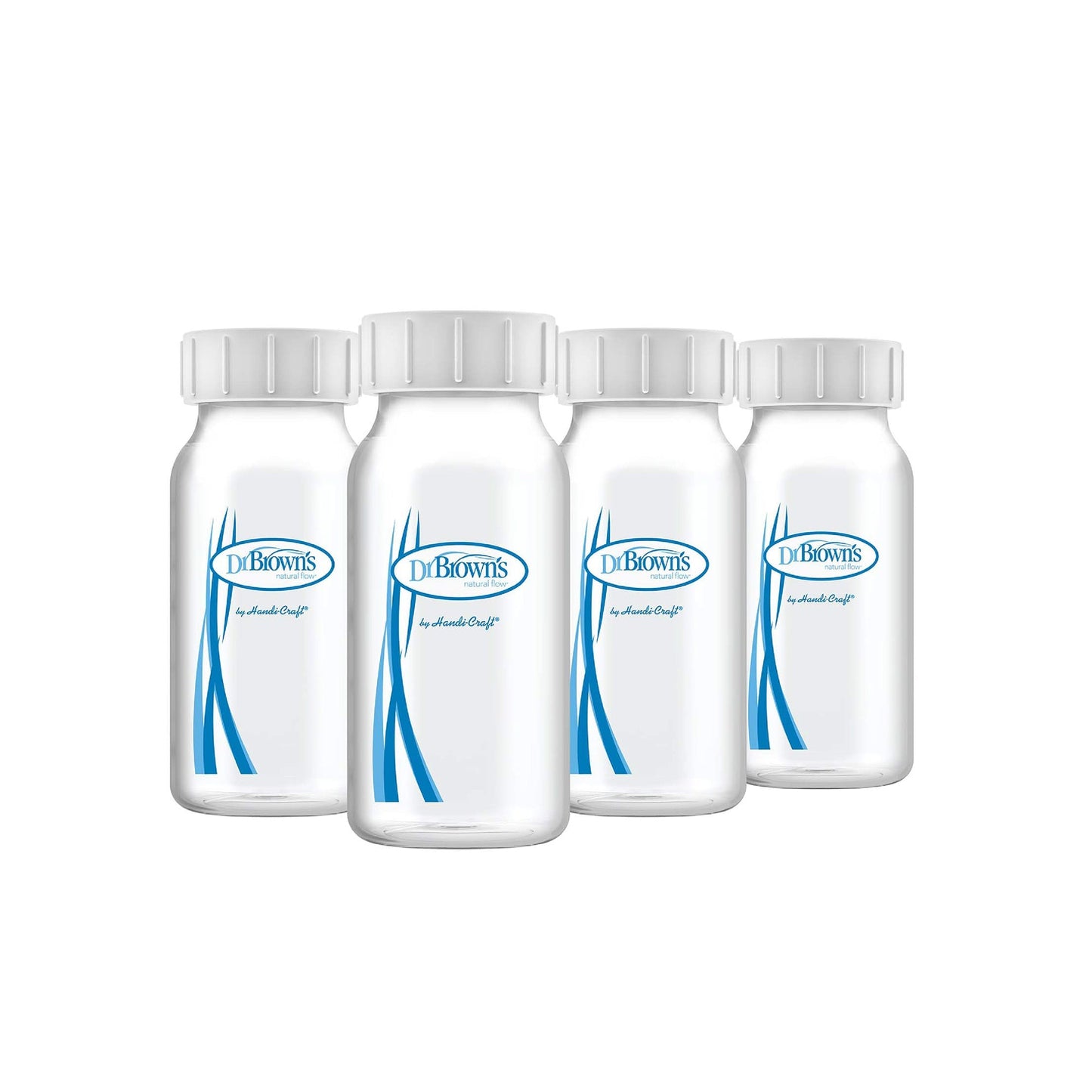 Dr. Brown Narrow Neck Breastmilk Collection Bottles || Color-White & Blue || Used for Birth+ to 24months - Toys4All.in