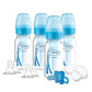 Dr. Brown Narrow Neck Breastmilk Collection Bottles || Color-White & Blue || Used for Birth+ to 24months - Toys4All.in