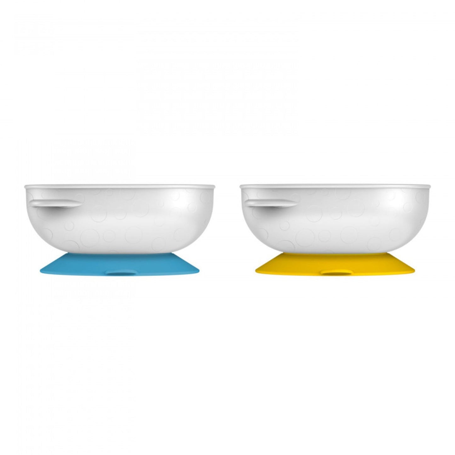 Dr. Brown No-Slip Suction Bowls || Pack of 2 || Color-Blue & Yellow || Used for 4months to 24months - Toys4All.in