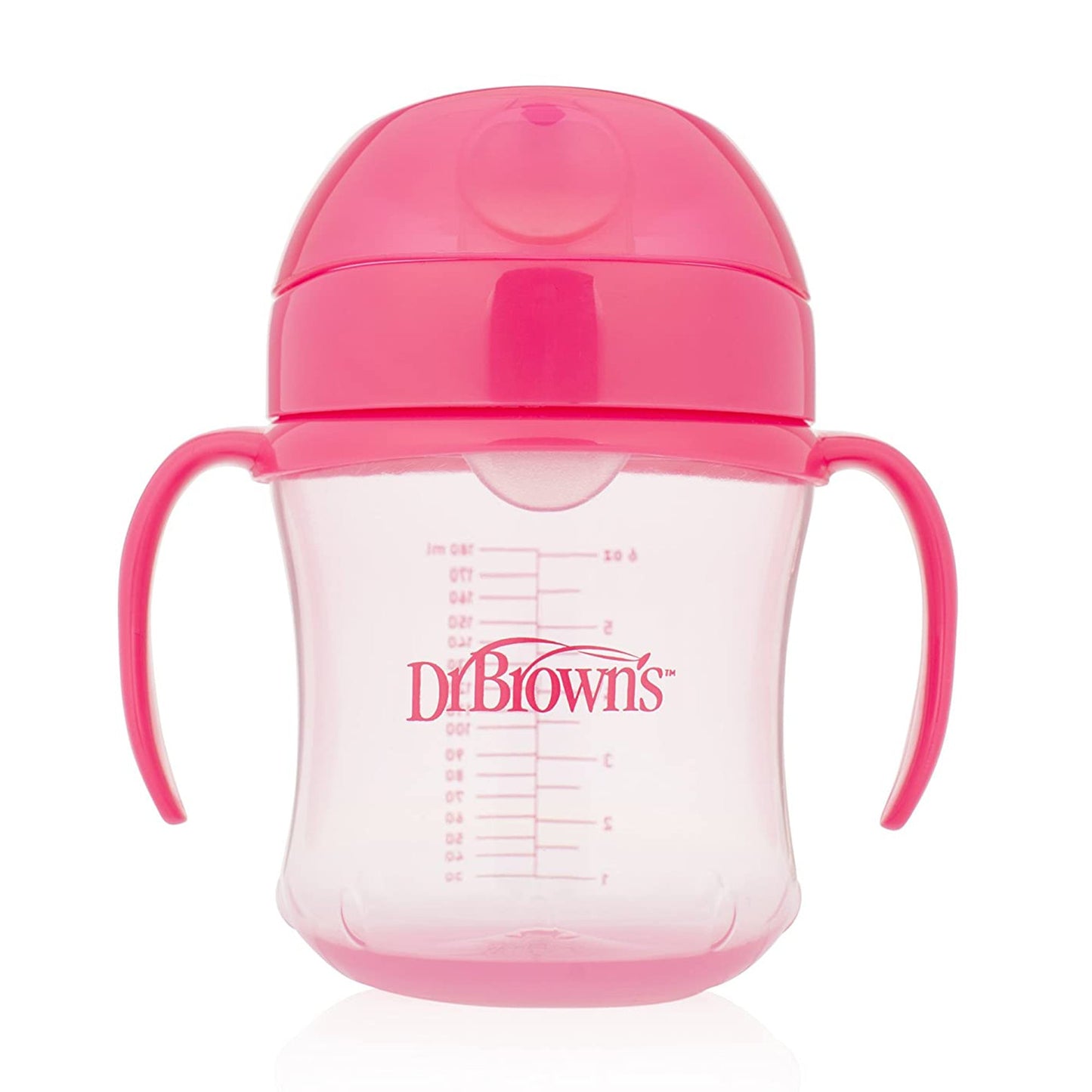 Dr. Brown Pink Soft-Spout Transition Cup || Used for 6months to 12months - Toys4All.in